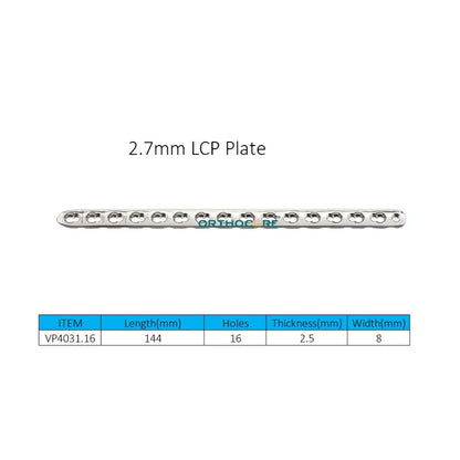 2.7mm Locking Compression Plates LCP