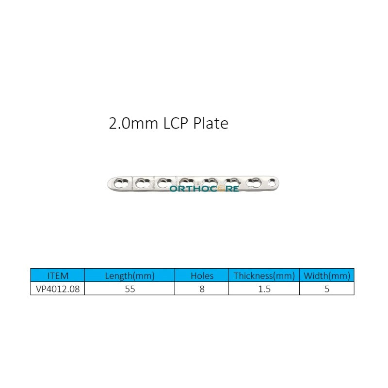 2.0mm Locking Compression Plates LCP