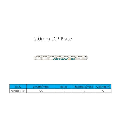 2.0mm Locking Compression Plates LCP