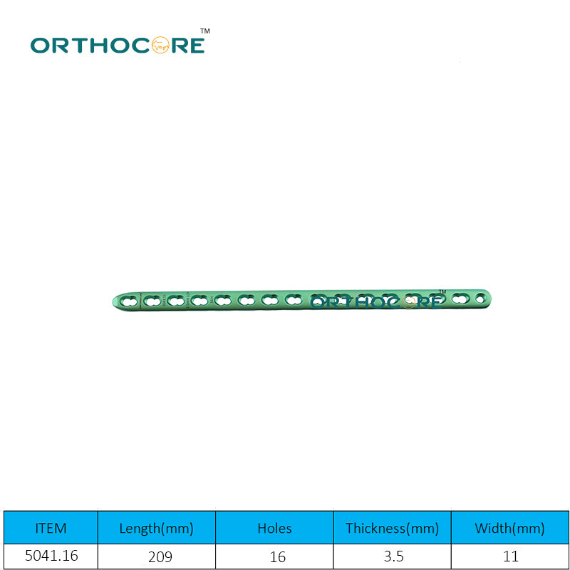 3.5mm Titanium LCP Narrow Locking Compression Plates