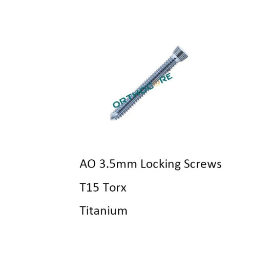 AO 3.5 mm Titanium Locking Screws