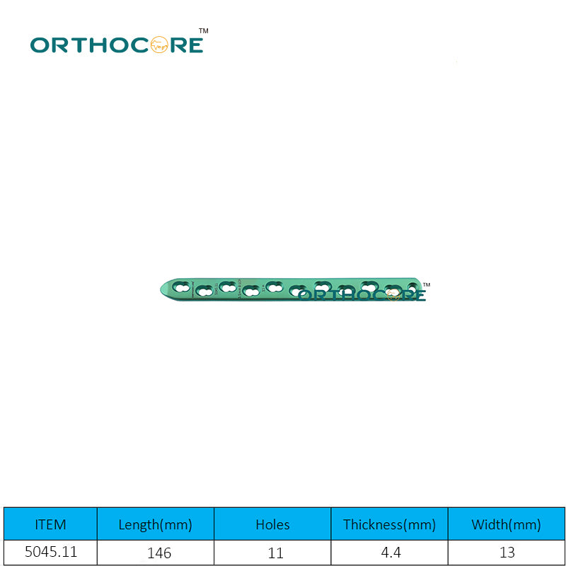 3.5mm Titanium LCP Broad Locking Compression Plates