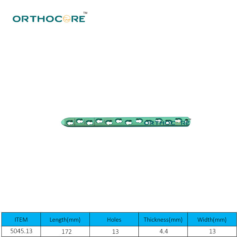 3.5mm Titanium LCP Broad Locking Compression Plates