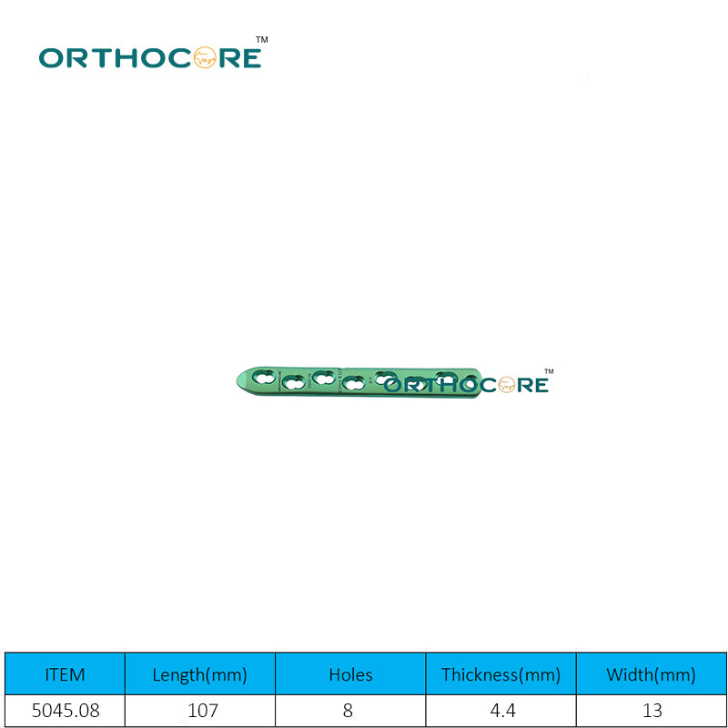 3.5mm Titanium LCP Broad Locking Compression Plates