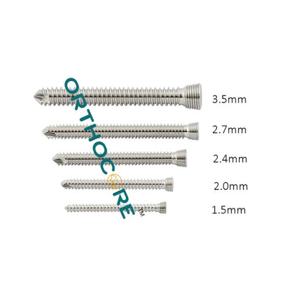 AO 1.5mm Stainless Steel Locking Screws