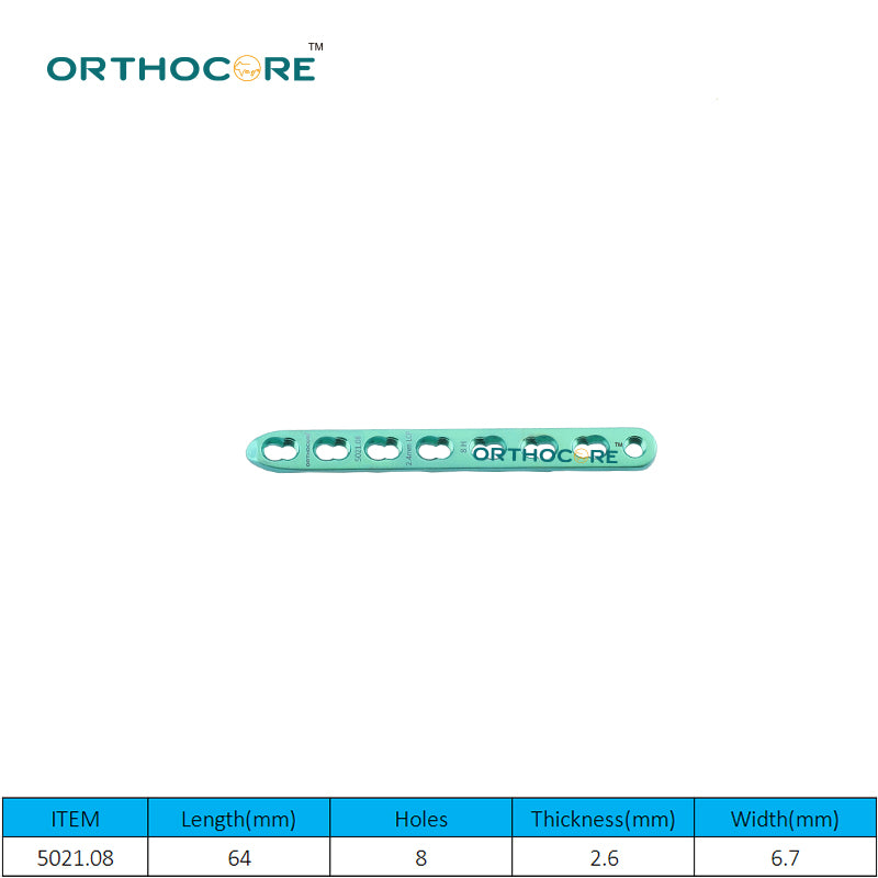2.4mm Titanium LCP Locking Compression Plates