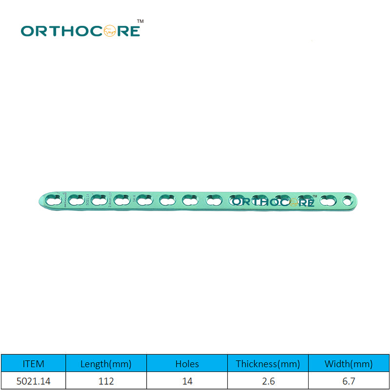 2.4mm Titanium LCP Locking Compression Plates