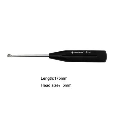 Bone Curette(Aluminum handle)