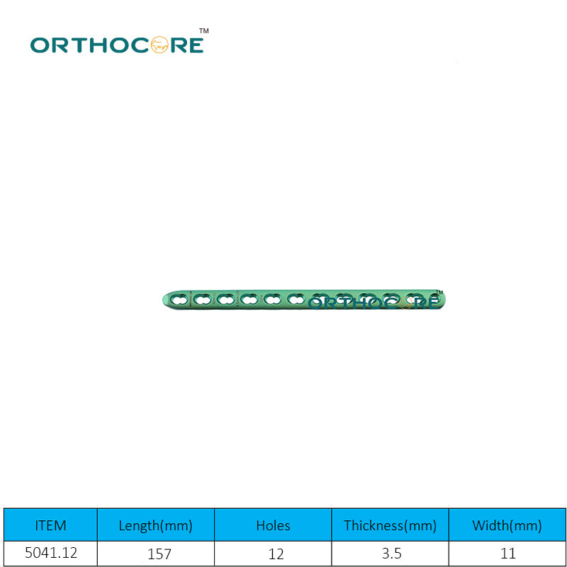 3.5mm Titanium LCP Narrow Locking Compression Plates