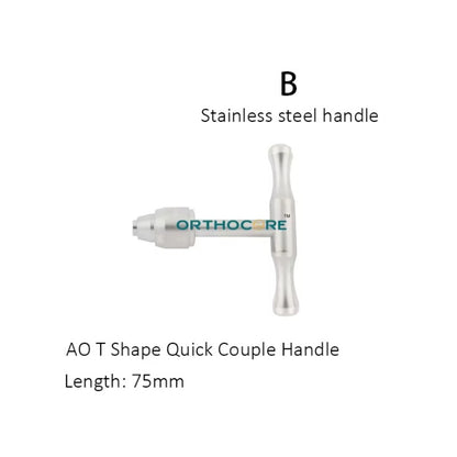 AO Quick Coupling Handle T Shape